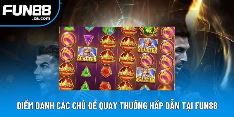 Điểm danh các chủ đề quay thưởng hấp dẫn tại Fun88 Điểm danh các chủ đề quay thưởng hấp dẫn tại Fun88