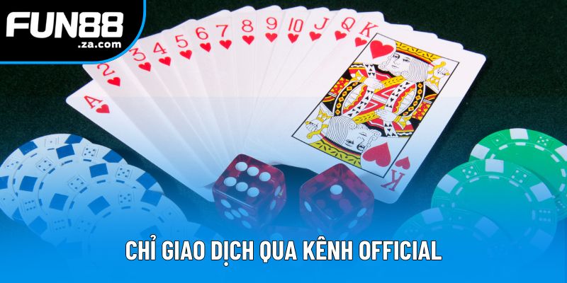 Hội viên chỉ nên giao dịch qua trang web chính thống Hội viên chỉ nên giao dịch qua trang web chính thống