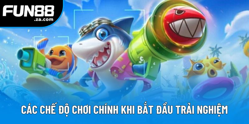 Các chế độ chơi chính khi bắt đầu trải nghiệm Thần Rồng Bắn Cá Các chế độ chơi chính khi bắt đầu trải nghiệm Thần Rồng Bắn Cá